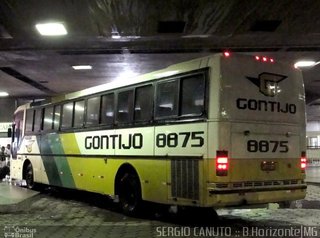 Empresa Gontijo de Transportes 8875 na cidade de Belo Horizonte, Minas Gerais, Brasil, por Sérgio Augusto Braga Canuto. ID da foto: 1507031.