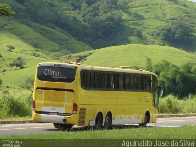 Viação Itapemirim 8081 na cidade de Leopoldina, Minas Gerais, Brasil, por Aguinaldo José da Silva. ID da foto: 1505836.