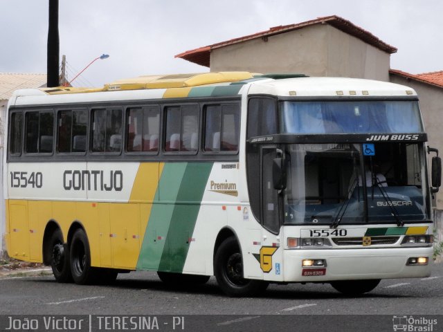 Empresa Gontijo de Transportes 15540 na cidade de Teresina, Piauí, Brasil, por João Victor. ID da foto: 1506593.