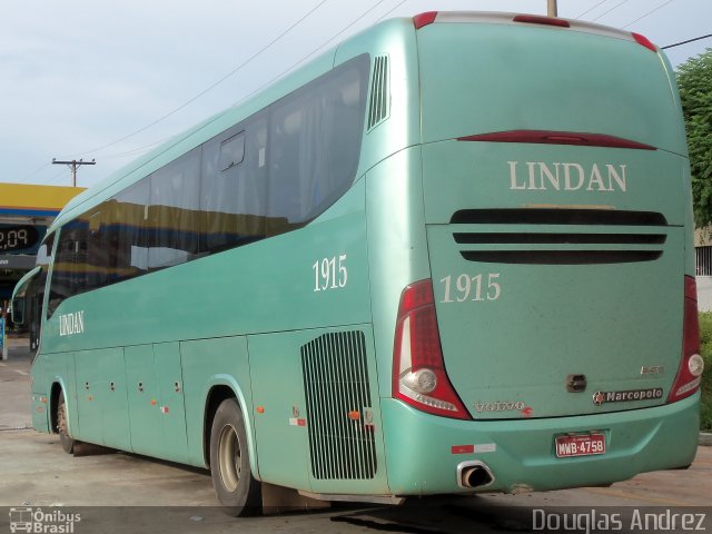 Lindan Transportes e Turismo 1915 na cidade de Goiânia, Goiás, Brasil, por Douglas Andrez. ID da foto: 1527111.