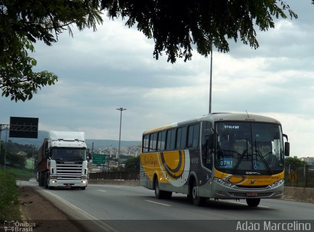 Viação Santa Edwiges 6170 na cidade de Belo Horizonte, Minas Gerais, Brasil, por Adão Raimundo Marcelino. ID da foto: 1527639.