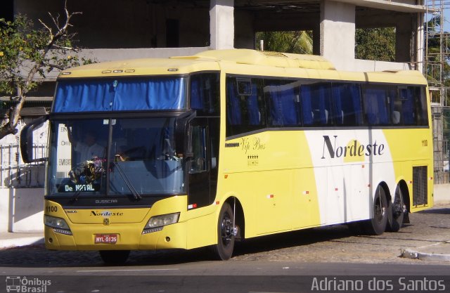 Viação Nordeste 1100 na cidade de Fortaleza, Ceará, Brasil, por Adriano dos Santos. Número da foto: #1527082.