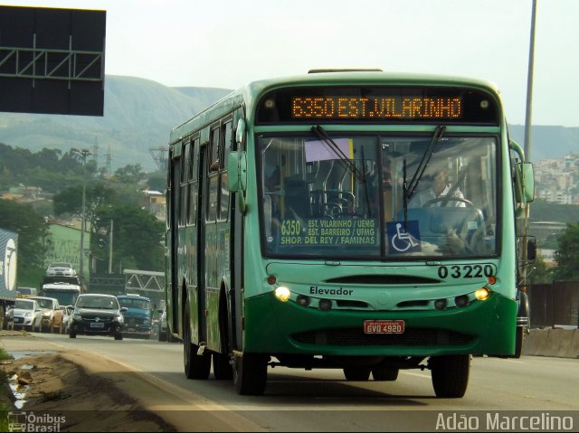 Sagrada Família Ônibus 03220 na cidade de Belo Horizonte, Minas Gerais, Brasil, por Adão Raimundo Marcelino. ID da foto: 1527551.