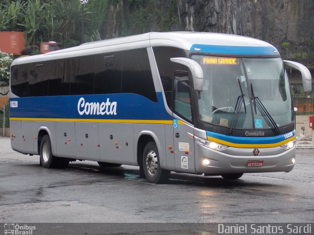 Viação Cometa 10228 na cidade de Santos, São Paulo, Brasil, por Daniel Santos Sardi. Número da foto: #1528123.