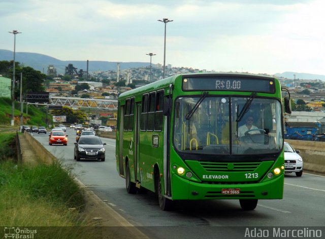 Transimão 1213 na cidade de Belo Horizonte, Minas Gerais, Brasil, por Adão Raimundo Marcelino. ID da foto: 1527718.