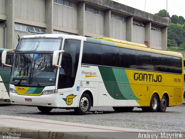 Empresa Gontijo de Transportes 11575 na cidade de Belo Horizonte, Minas Gerais, Brasil, por Andrey Gustavo. Número da foto: #1528100.