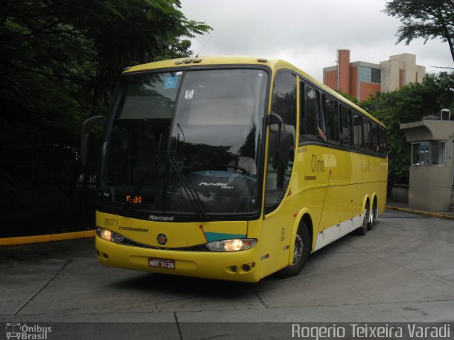 Viação Itapemirim 8071 na cidade de São Paulo, São Paulo, Brasil, por Rogério Teixeira Varadi. ID da foto: 1526270.