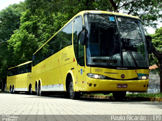 Viação Itapemirim 8831 na cidade de São Paulo, São Paulo, Brasil, por Paulo Ricardo. Número da foto: #1529411.