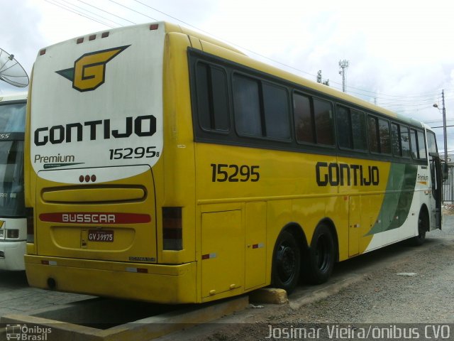 Empresa Gontijo de Transportes 15295 na cidade de Curvelo, Minas Gerais, Brasil, por Josimar Vieira. Número da foto: #1529851.