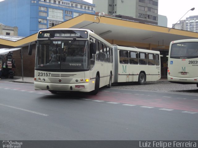 Viação Colombo 23157 na cidade de Curitiba, Paraná, Brasil, por Luiz Felipe Ferreira. Número da foto: #1530397.
