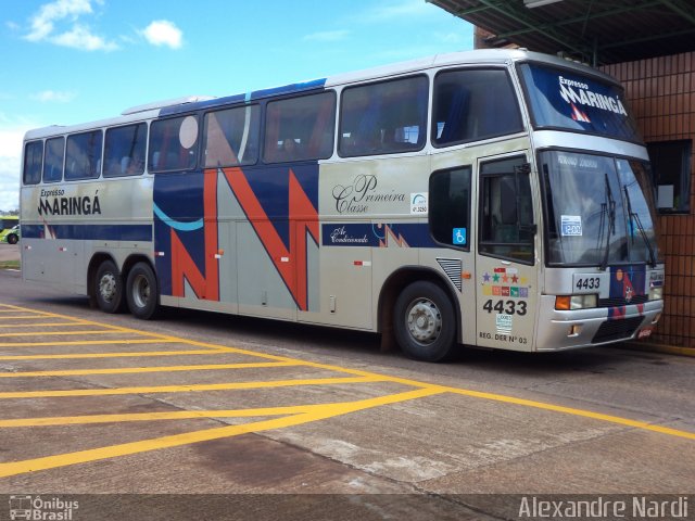 Expresso Maringá 4433 na cidade de Cascavel, Paraná, Brasil, por Alexandre Rodrigo. Número da foto: #1529741.