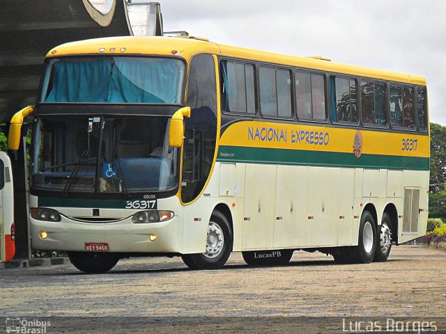 Nacional Expresso 36317 na cidade de Uberlândia, Minas Gerais, Brasil, por Lucas Borges . Número da foto: #1528911.