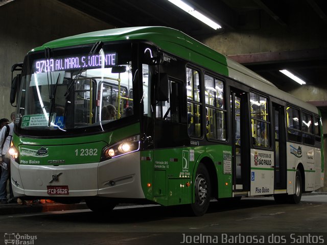 Viação Gato Preto 1 2382 na cidade de São Paulo, São Paulo, Brasil, por Luiz Fernando Maximo. Número da foto: #1530284.
