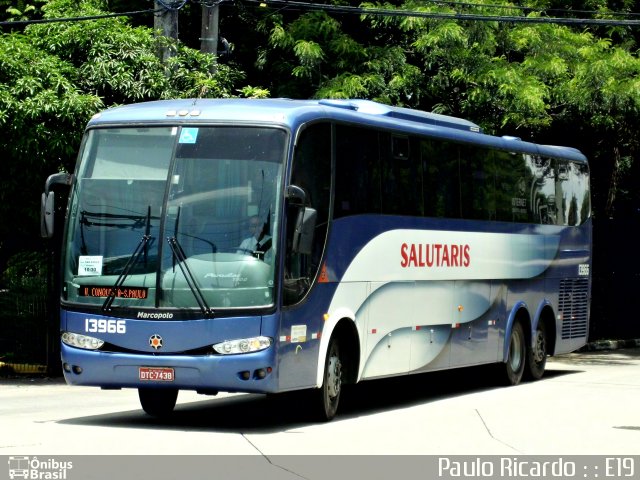 Viação Salutaris e Turismo 13966 na cidade de São Paulo, São Paulo, Brasil, por Paulo Ricardo. Número da foto: #1529400.