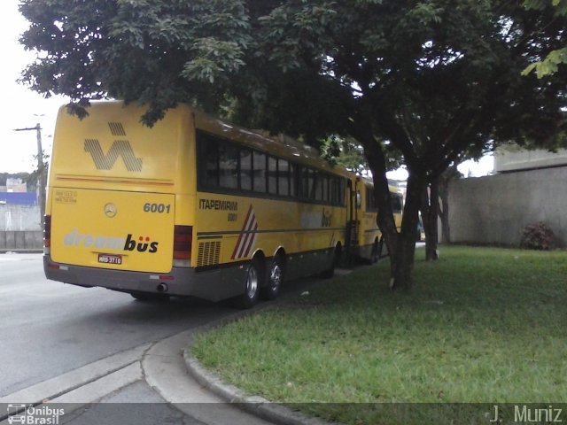 Viação Itapemirim 6001 na cidade de Guarulhos, São Paulo, Brasil, por J.  Muniz. ID da foto: 1528744.