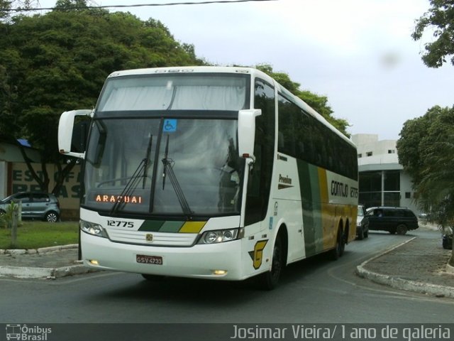 Empresa Gontijo de Transportes 12775 na cidade de Curvelo, Minas Gerais, Brasil, por Josimar Vieira. Número da foto: #1529205.