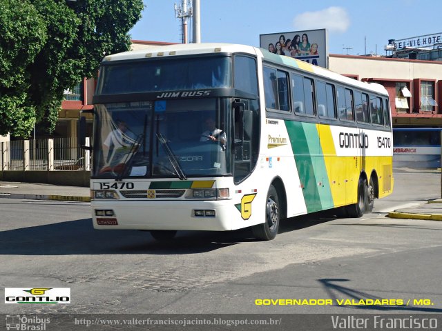 Empresa Gontijo de Transportes 15470 na cidade de Governador Valadares, Minas Gerais, Brasil, por Valter Francisco. Número da foto: #1529141.