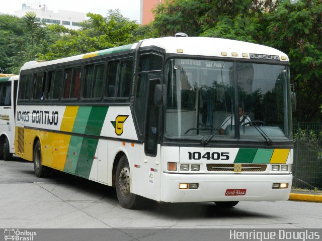 Empresa Gontijo de Transportes 10405 na cidade de São Paulo, São Paulo, Brasil, por Henrique Douglas. ID da foto: 1530976.