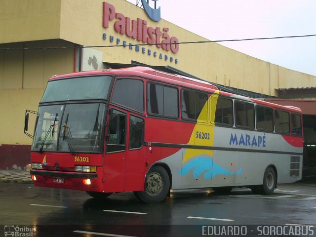 Viação Marapé Norte Sul 56202 na cidade de Sorocaba, São Paulo, Brasil, por EDUARDO - SOROCABUS. Número da foto: #1532217.