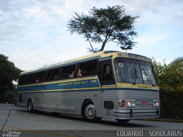 Viação Cometa 7080 na cidade de São Paulo, São Paulo, Brasil, por EDUARDO - SOROCABUS. ID da foto: 1532198.