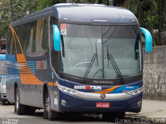Breda Transportes e Serviços 1585 na cidade de Santos, São Paulo, Brasil, por Daniel Santos Sardi. Número da foto: #1531757.
