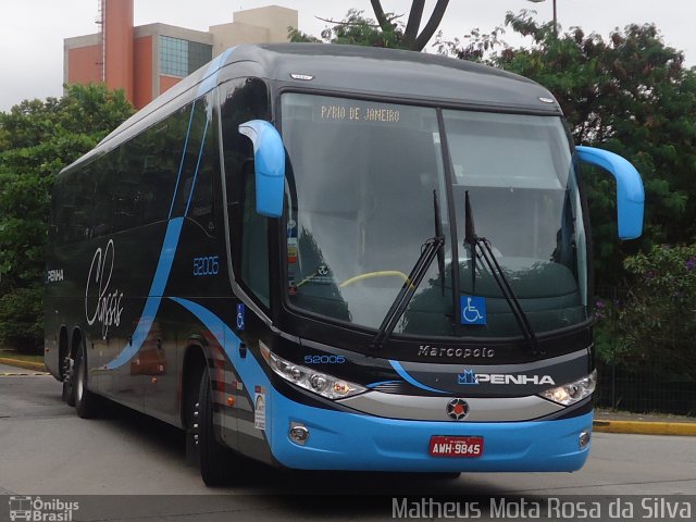 Empresa de Ônibus Nossa Senhora da Penha 52005 na cidade de São Paulo, São Paulo, Brasil, por Matheus Mota Rosa da Silva. Número da foto: #1533311.