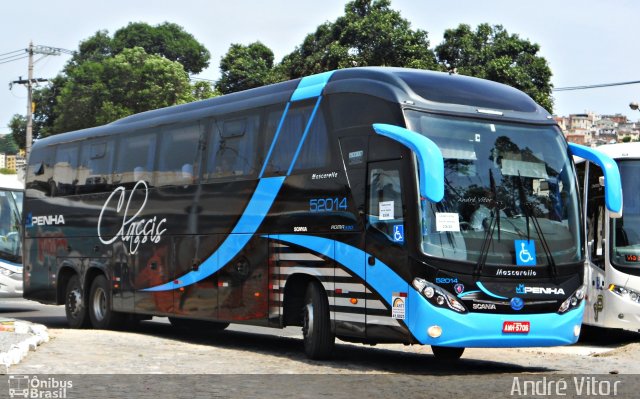 Empresa de Ônibus Nossa Senhora da Penha 52014 na cidade de Rio de Janeiro, Rio de Janeiro, Brasil, por André Vitor  Silva dos Santos. Número da foto: #1534364.
