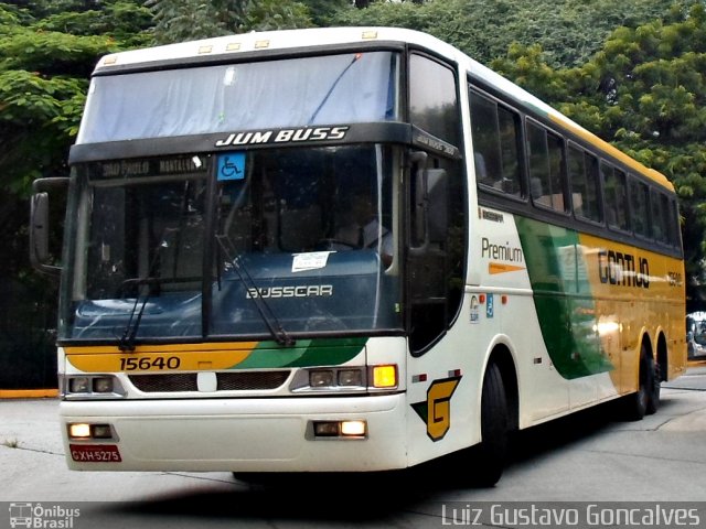 Empresa Gontijo de Transportes 15640 na cidade de São Paulo, São Paulo, Brasil, por Luiz Gustavo Goncalves. ID da foto: 1533326.