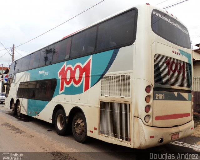 Auto Viação 1001 2101 na cidade de Trindade, Goiás, Brasil, por Douglas Andrez. Número da foto: #1534678.