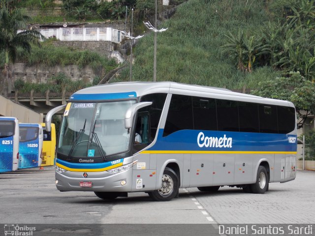 Viação Cometa 10237 na cidade de Santos, São Paulo, Brasil, por Daniel Santos Sardi. Número da foto: #1534943.