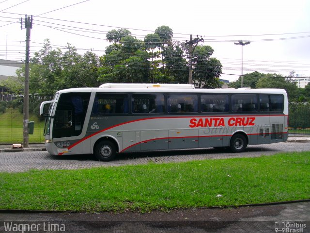 Viação Santa Cruz 8300 na cidade de São Paulo, São Paulo, Brasil, por Wagner Lima. ID da foto: 1534008.