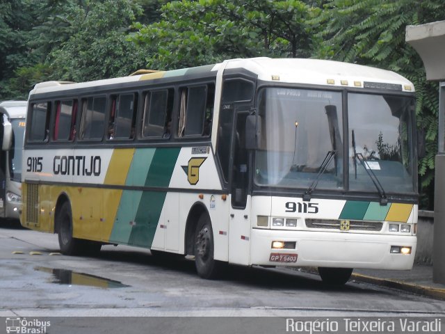 Empresa Gontijo de Transportes 9115 na cidade de São Paulo, São Paulo, Brasil, por Rogério Teixeira Varadi. ID da foto: 1533206.