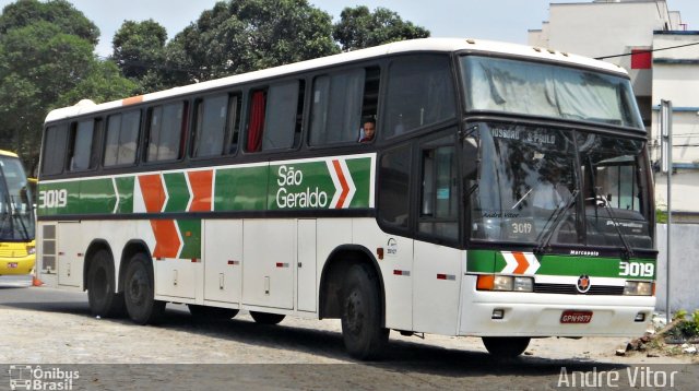 Cia. São Geraldo de Viação 3019 na cidade de Rio de Janeiro, Rio de Janeiro, Brasil, por André Vitor  Silva dos Santos. Número da foto: #1533754.
