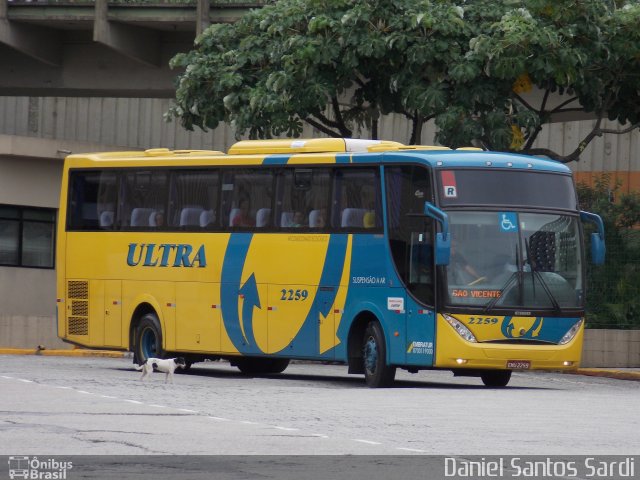 Viação Ultra 2259 na cidade de Santos, São Paulo, Brasil, por Daniel Santos Sardi. Número da foto: #1534801.