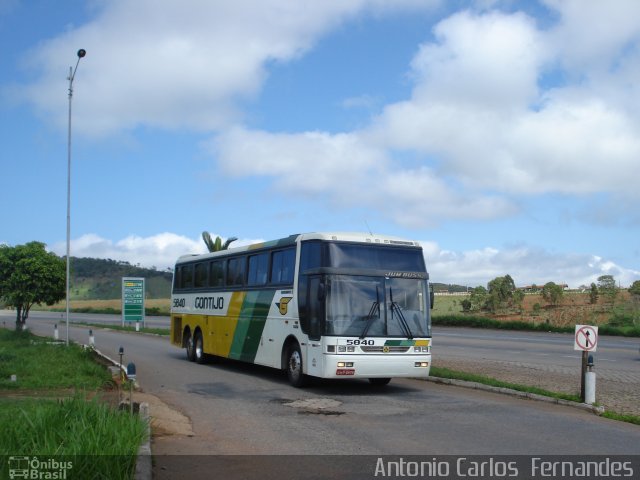 Empresa Gontijo de Transportes 5840 na cidade de João Monlevade, Minas Gerais, Brasil, por Antonio Carlos Fernandes. Número da foto: #1533680.