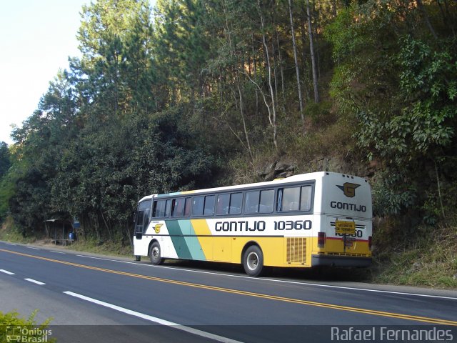 Empresa Gontijo de Transportes 10360 na cidade de Venda Nova do Imigrante, Espírito Santo, Brasil, por Rafael Fernandes. Número da foto: #1534001.