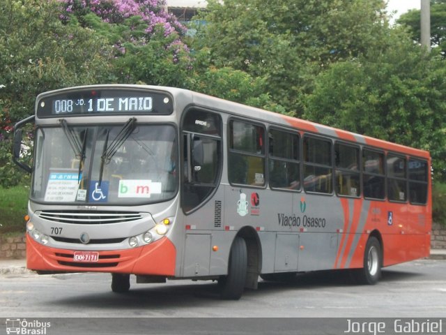 Viação Osasco 707 na cidade de Osasco, São Paulo, Brasil, por Jorge  Gabriel. ID da foto: 1536307.