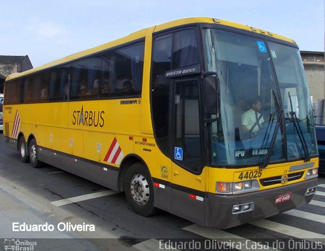 Viação Itapemirim 44025 na cidade de Rio de Janeiro, Rio de Janeiro, Brasil, por Eduardo Oliveira. ID da foto: 1537057.