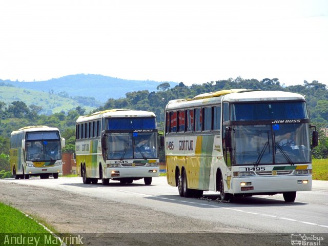 Empresa Gontijo de Transportes 11495 na cidade de Ribeirão Vermelho, Minas Gerais, Brasil, por Andrey Gustavo. Número da foto: #1536261.