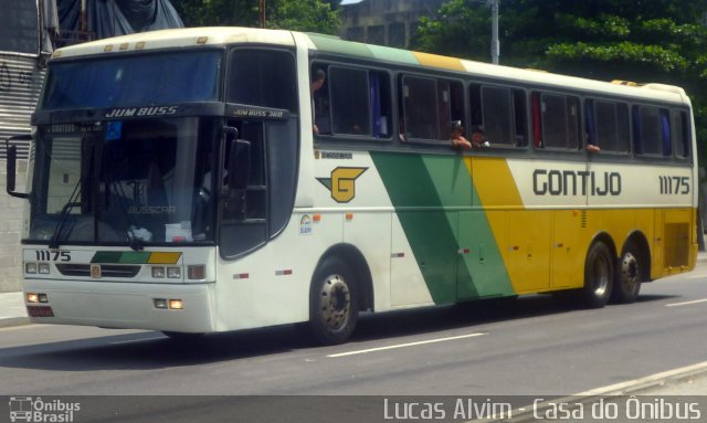 Empresa Gontijo de Transportes 11175 na cidade de Rio de Janeiro, Rio de Janeiro, Brasil, por Lucas Alvim. ID da foto: 1538156.