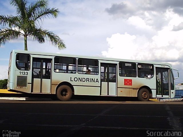 TCGL - Transportes Coletivos Grande Londrina 1133 na cidade de Londrina, Paraná, Brasil, por Elias  Junior. Número da foto: #1538223.