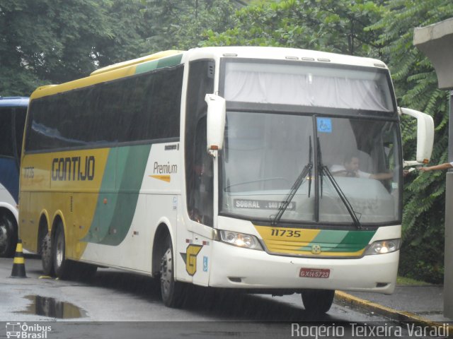 Empresa Gontijo de Transportes 11735 na cidade de São Paulo, São Paulo, Brasil, por Rogério Teixeira Varadi. Número da foto: #1537841.