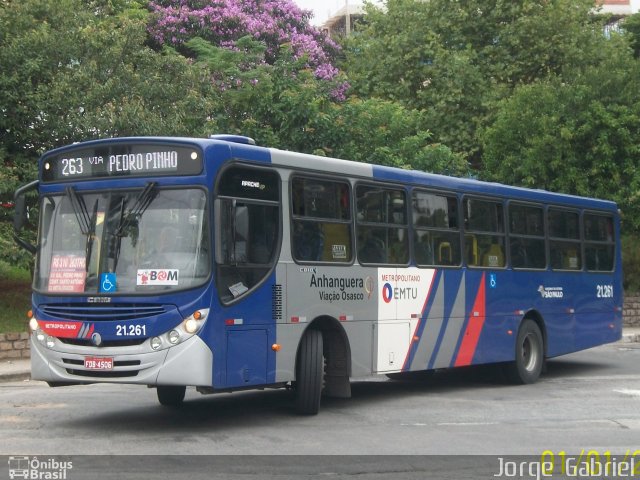 Viação Osasco 21.261 na cidade de Osasco, São Paulo, Brasil, por Jorge  Gabriel. Número da foto: #1538482.