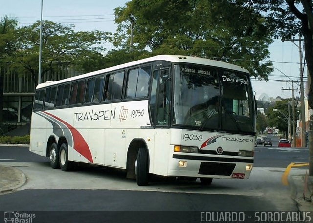 Transpen Transporte Coletivo e Encomendas 19030 na cidade de Sorocaba, São Paulo, Brasil, por EDUARDO - SOROCABUS. Número da foto: #1539474.