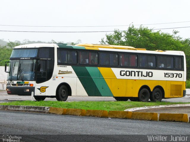 Empresa Gontijo de Transportes 15370 na cidade de Aracaju, Sergipe, Brasil, por Weiller Alves. ID da foto: 1538516.