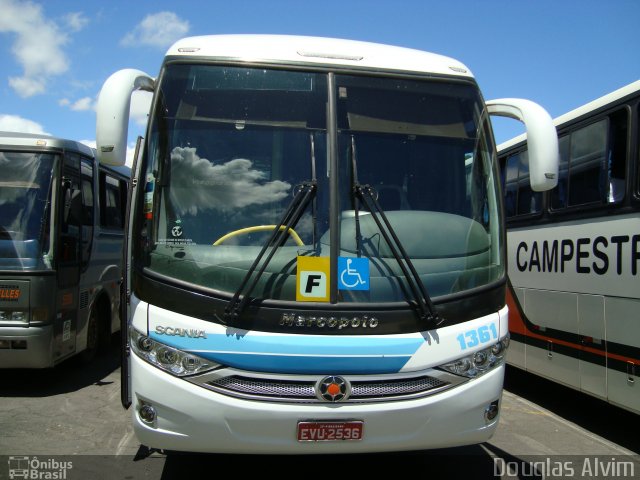 Viação Silveira 1361 na cidade de Aparecida, São Paulo, Brasil, por Douglas Alvim. Número da foto: #1539226.