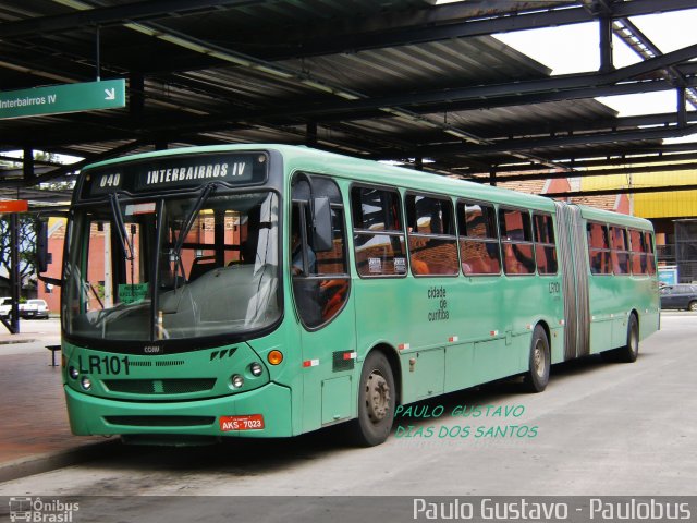 Auto Viação Curitiba LR101 na cidade de Curitiba, Paraná, Brasil, por Paulo Gustavo. ID da foto: 1538224.