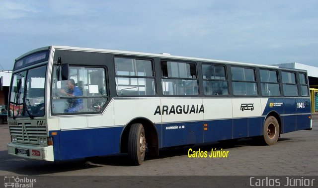 Rápido Araguaia 1141-1 na cidade de Goiânia, Goiás, Brasil, por Carlos Júnior. ID da foto: 1542025.