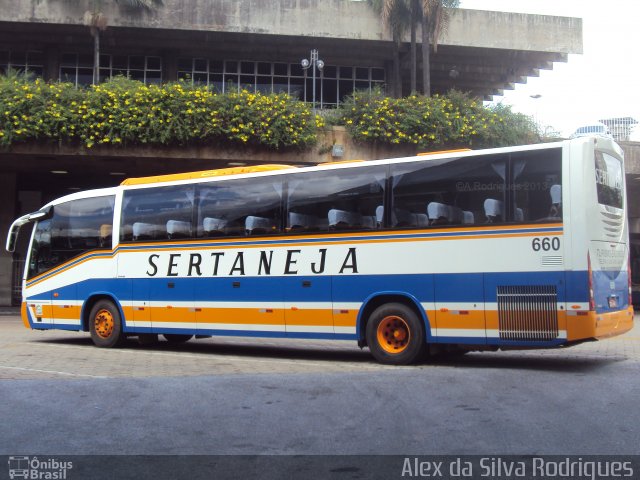 Viação Sertaneja 660 na cidade de Belo Horizonte, Minas Gerais, Brasil, por Alex da Silva Rodrigues. Número da foto: #1541614.