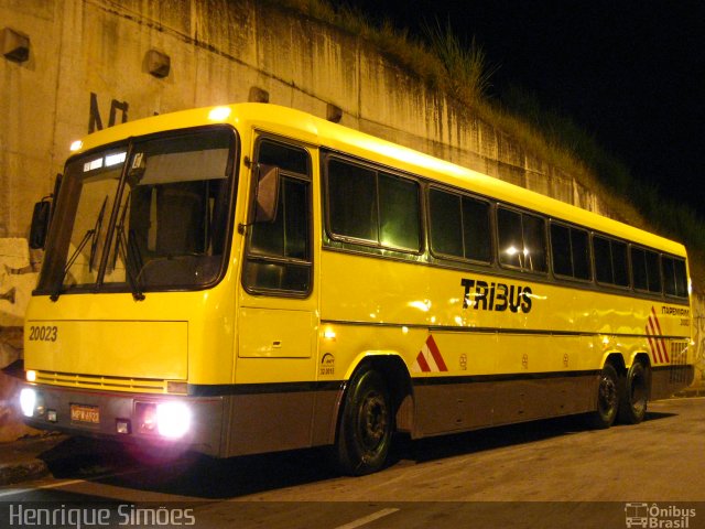 Viação Itapemirim 20023 na cidade de Belo Horizonte, Minas Gerais, Brasil, por Henrique Simões. ID da foto: 1541983.